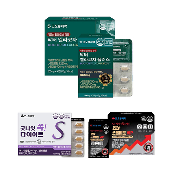 [코오롱제약] 닥터 멜라코자 플러스 (500mg x 30정 x 3박스) 외 모음전